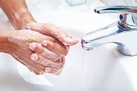 Washing hands